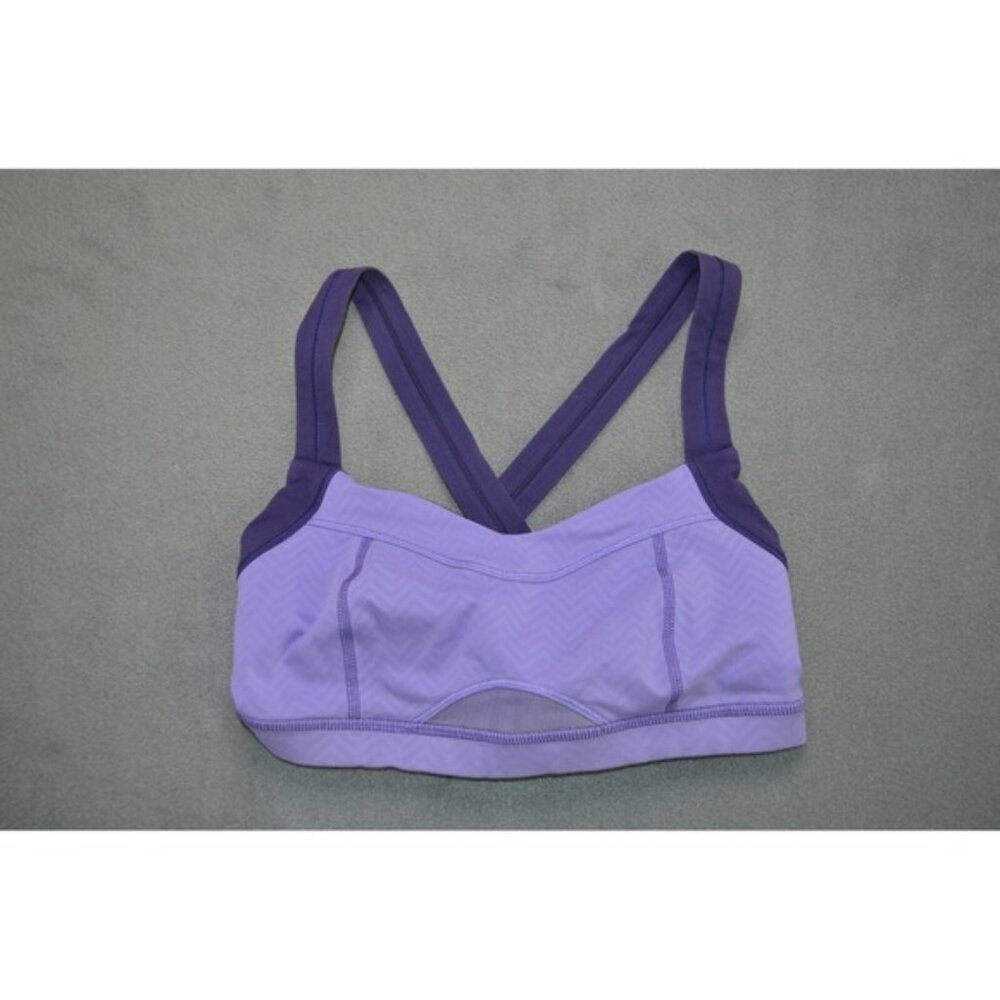 Lululemon Womens Sports Bra Light‎ Pink Size 6 Purple
